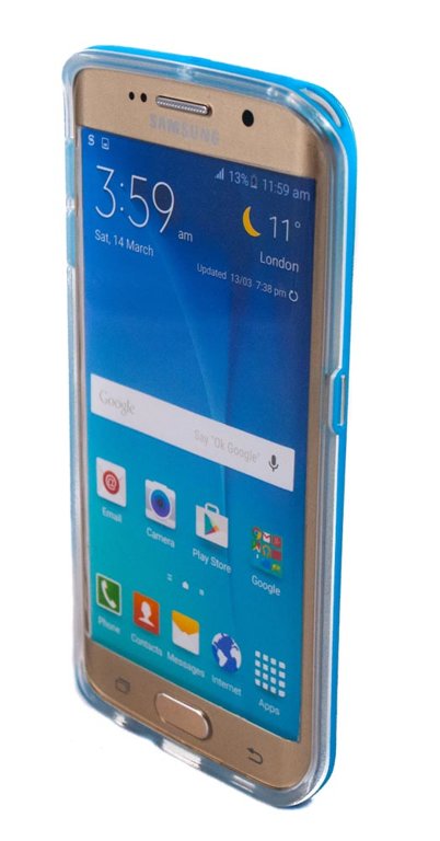 Ultra plāns, ciets un caurspīdīgs aizsargvāciņš priekš Samsung Galaxy S6 edge